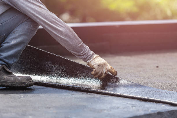 Professional Waterproofing technician working in Pleasant Grove, OH